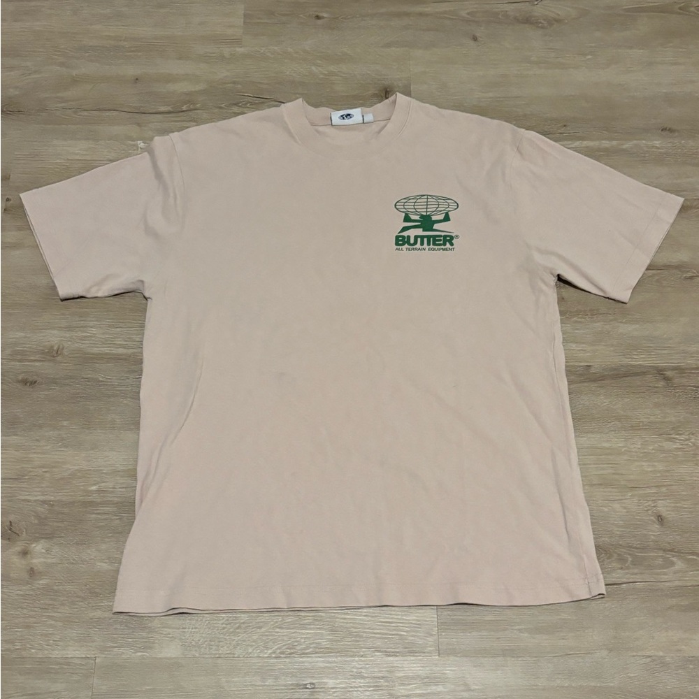 Butter Men's Tan Graphic T-Shirt